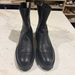 Aquazzura Saint Honore Combat boots